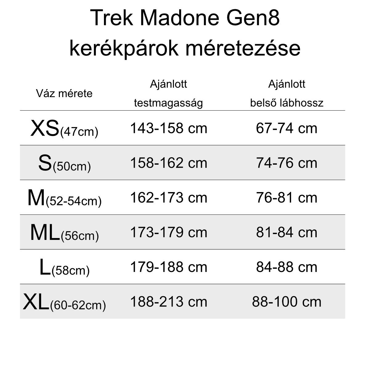 Kép segítség a méretekhez
